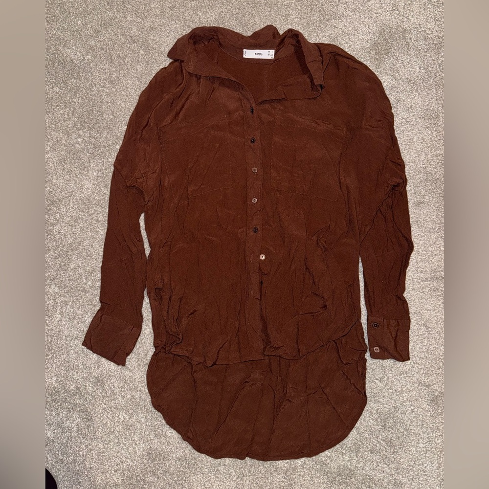 Button down tunic